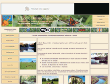 Tablet Screenshot of ecole-buissonniere.tm.fr
